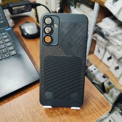 Picture of Cooling Mesh Metal Lens Protection Phone Case For Samsung Galaxy A34 Slim Cover