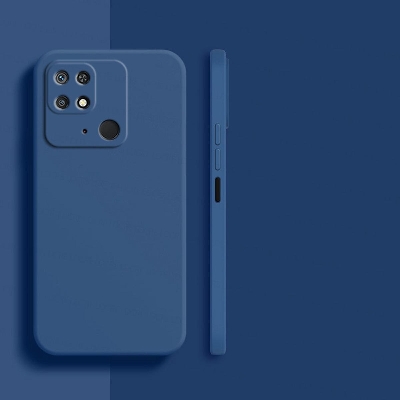 Picture of Redmi 10C/Xiaomi Redmi 10 Power– Liquid Silicone Soft Gel Rubber Shockproof Back Cover