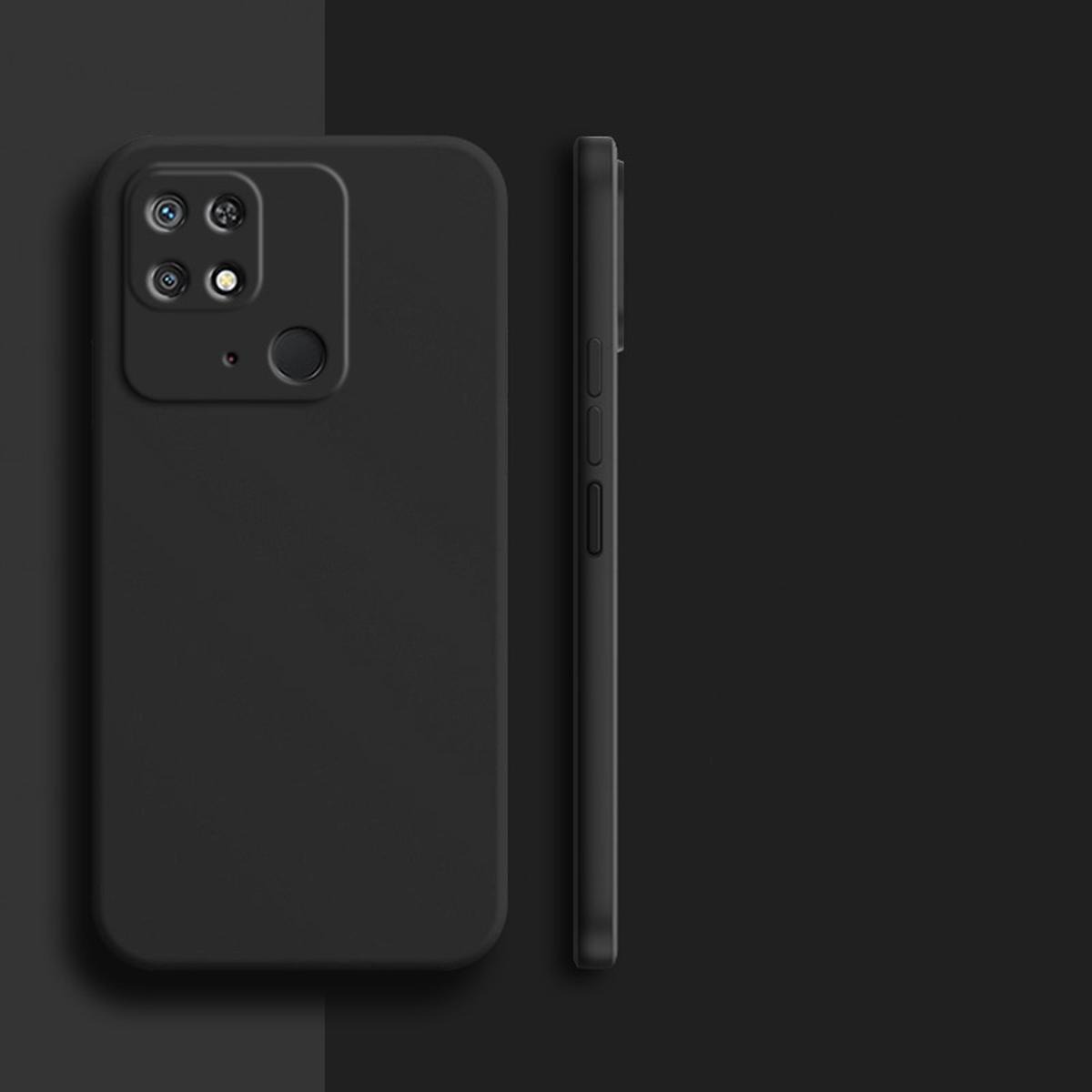Picture of Redmi 10C/Xiaomi Redmi 10 Power– Liquid Silicone Soft Gel Rubber Shockproof Back Cover