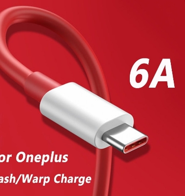 Picture of Oneplus Fast Charging USB Type C Data Cable 100cm 6A for OnePlus 7Pro 7 6T 6 5T 5