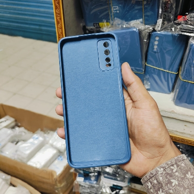 Picture of Vivo Y20 /Y12s/Y20a/Y20i/Y20G/Y20A/Y20 2021 Case – Liquid Silicone Soft Gel Rubber Shockproof Back Cover