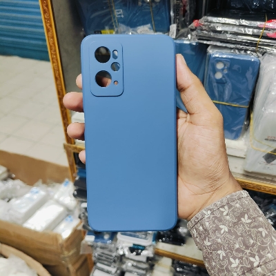Picture of For Realme 9i / Oppo A76 / Oppo A36 Liquid Silicone Soft Gel Rubber Shockproof Cover For Realme 9i Phone Case (Back Case Cover For Smartphone)