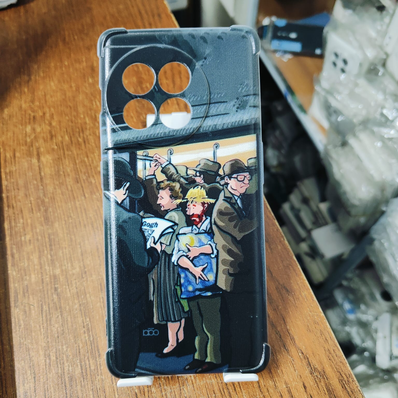 Picture of One Plus 11R/1+11R Printed Back Cover – Stylish Soft Silicone Protective Phone Case