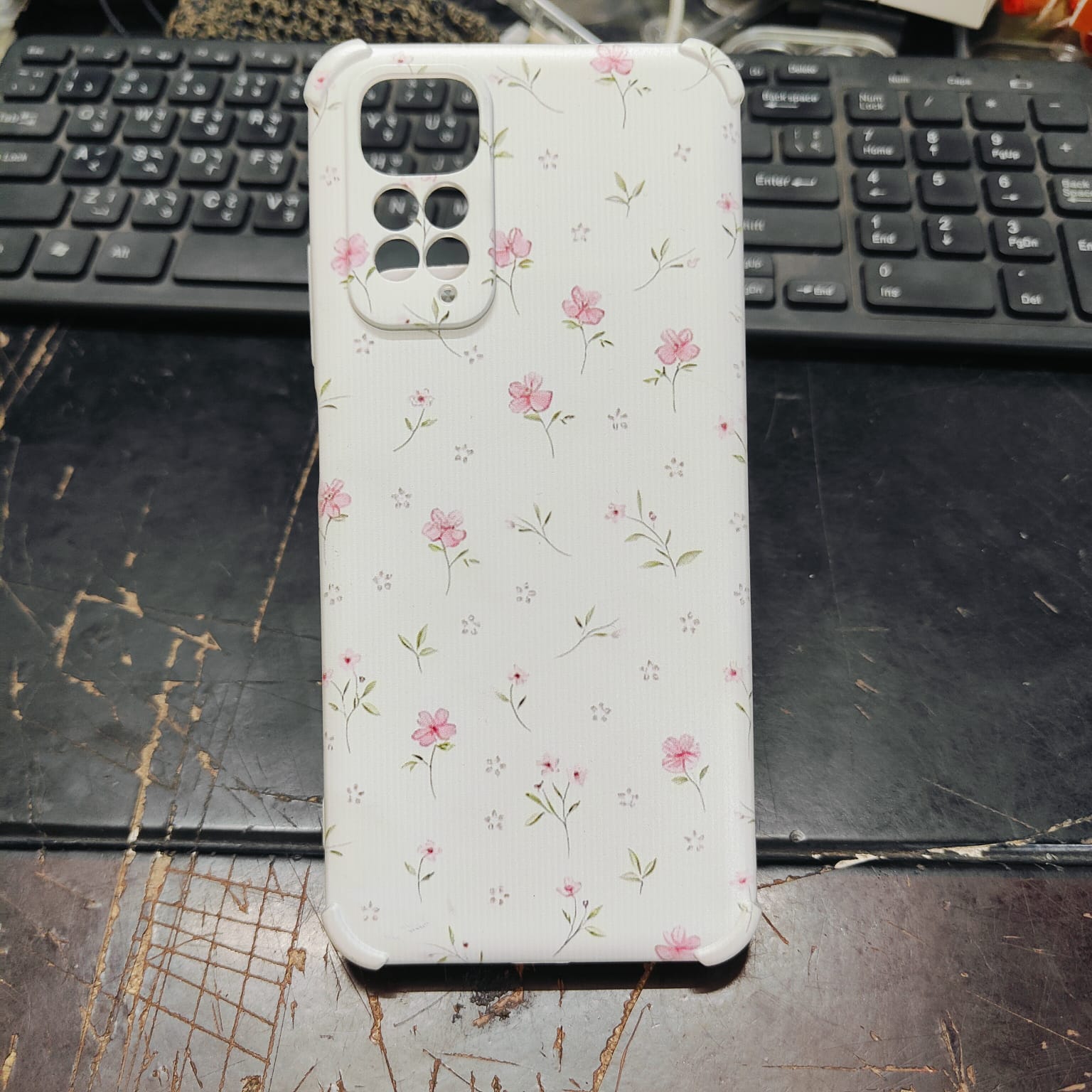 Picture of Xiaomi Redmi Note 11/Note 11S/Note 11 Pro  – Soft Silicone Back Cover with 3 Design Shockproof Protective Cover