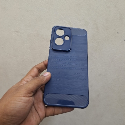 Picture of Symphony Helio 40 Back Cover Carbon Premium Silicone Soft Case With Carbon Fiber Texture Design Official Symphony Helio 40 Back Case Helio 40 Back Cover Symphony-Helio40