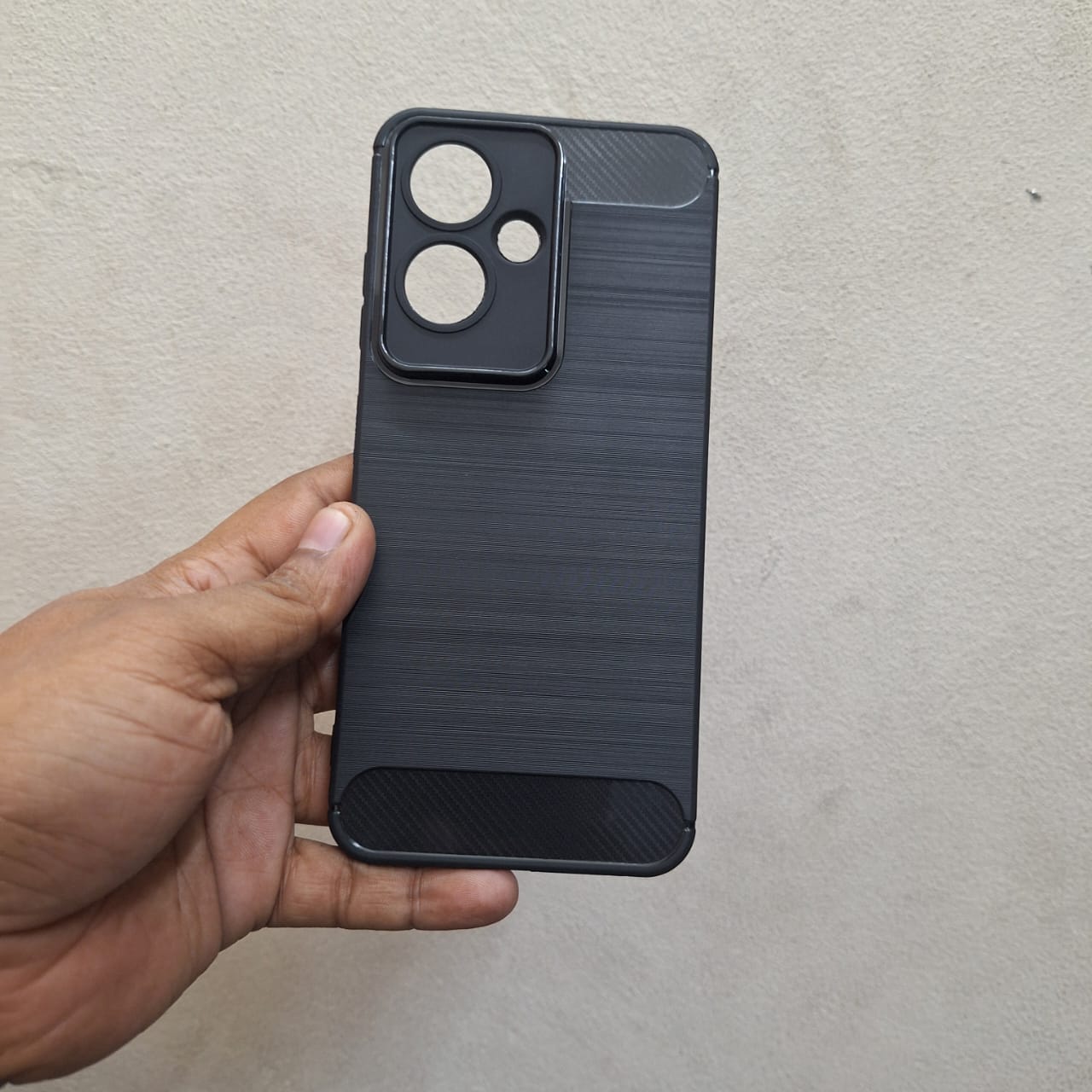 Picture of Symphony Helio 40 Back Cover Carbon Premium Silicone Soft Case With Carbon Fiber Texture Design Official Symphony Helio 40 Back Case Helio 40 Back Cover Symphony-Helio40