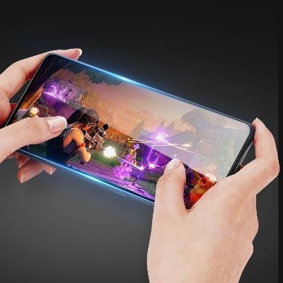 Picture of Vivo Y21D Big Curved Anti-Static Anti Dust ESD Edge to Edge Covered Tempered Glass Screen Protector