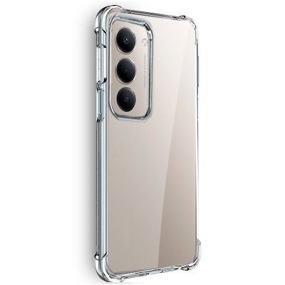Picture of Xiaomi Redmi 15 5G Premium Silicone Case Crystal Clear Soft TPU Ultra-Thin Transparent Flexible Protective Mobile Phone Back Cover