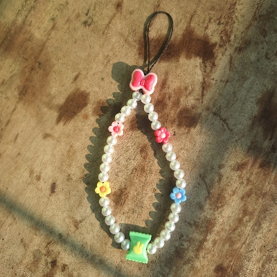 Picture of Shinus Phone Chain Lanyard Beads Mobile Phone Heishi Disc Crystal Beaded Cell Phone Chains 2025