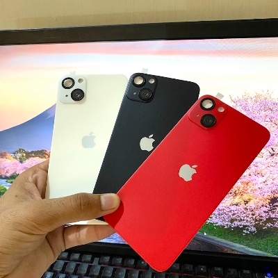 Picture of iPhone XR to iPhone 13 Converter Back Sheet for Camera Look and Protection