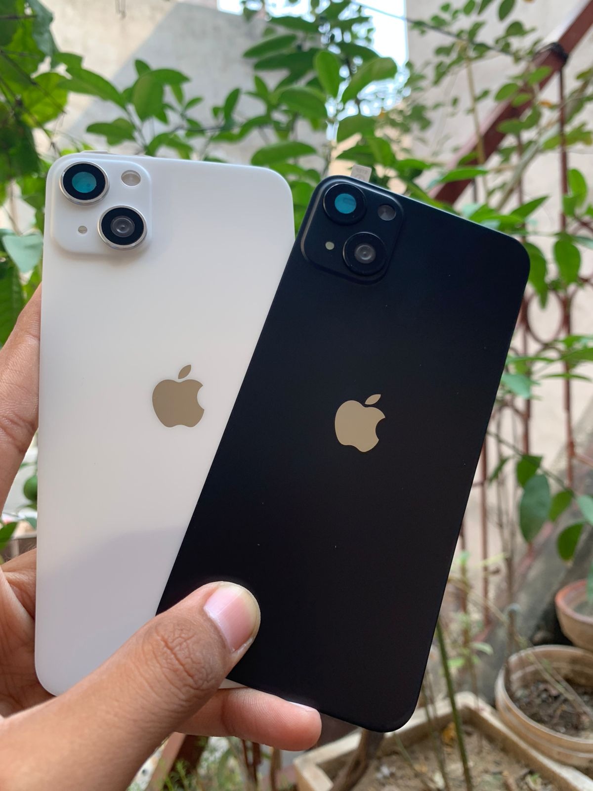 Picture of iPhone XR to iPhone 13 Converter Back Sheet for Camera Look and Protection