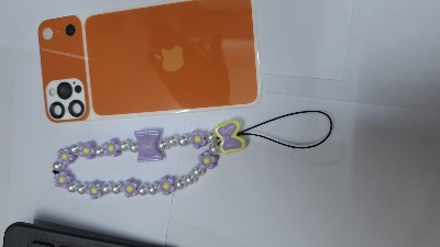 Picture of Pearl Phone Chain Beads Cellphone Lanyard Cute Bear Straps For Mobile Telephone Jewelry Accessories For Women Phonecase Ornament