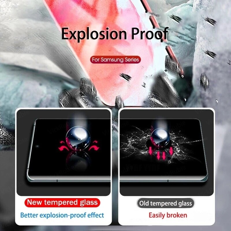 Picture of vivo V25 Pro Full HD Curved Edge Liquid UV Tempered Glass Screen Protector – 9H Hardness, Full Coverage Premium Protection