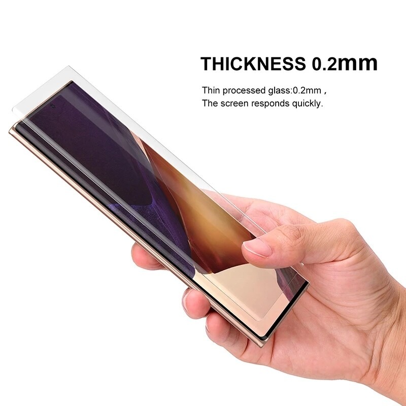 Picture of Realme GT 6T/Realme GT 6 Full HD Curved Edge Liquid UV Tempered Glass Screen Protector – 9H Hardness, Full Coverage Premium Protection