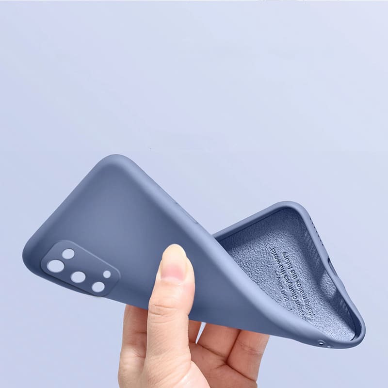 Picture of For Realme 6 Heavy Strong Liquid Silicone Soft Gel Rubber Shockproof Cover Case For Realme 6 Back Cover