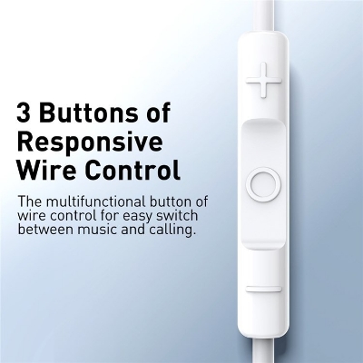 Picture of Baseus Encok H17 3.5mm Lateral in-ear Wired Earphone