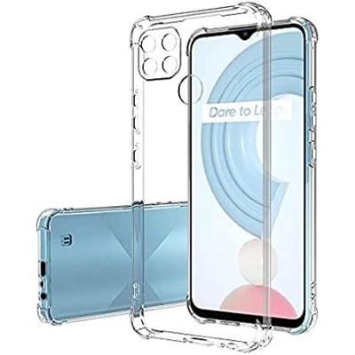 Picture of Realme C21Y / C25Y Camera Protection Premium Silicone Case Crystal Clear Soft TPU Ultra-Thin Transparent Flexible Protective Mobile Phone Back Cover