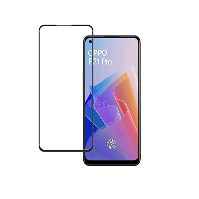 Picture of Oppo F21s Pro / F21 Pro 4G/ F21 Pro 5G Full Glue Tempered Glass Screen Protector Transparent