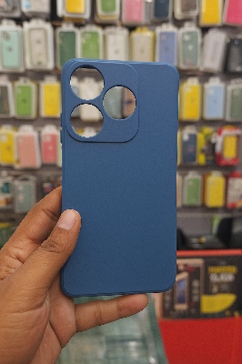 Picture of For Tecno Spark 10 / Tecno Spark 10C Heavy Strong Liquid Silicone Soft Gel Rubber Shockproof Cover For Tecno Spark 10 Phone Case