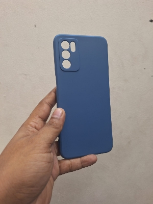 Picture of For OPPO RENO 6 4G Heavy Strong Liquid Silicone Soft Gel Rubber Shockproof Cover ForOPPO RENO 6 4G Phone Case