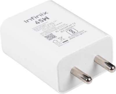 Picture of Infinix 45 W Supercharge 4.4 A Wall Charger for Mobile  (White, C-Type, Cable Included)
