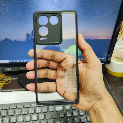 Picture of For  iQOO Z7 Pro / Vivo T2 Pro 5G / Vivo S17e Magic Mask Q Series Transparent Protective Case