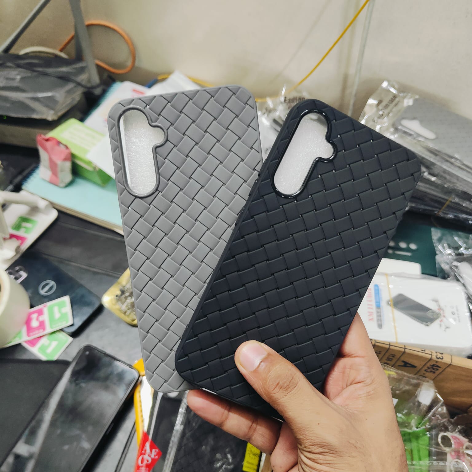 Picture of Samsung Galaxy A54 Phone Case Slim Pati Soft TPU Slim Fashion Non-Slip Protective Back Cover