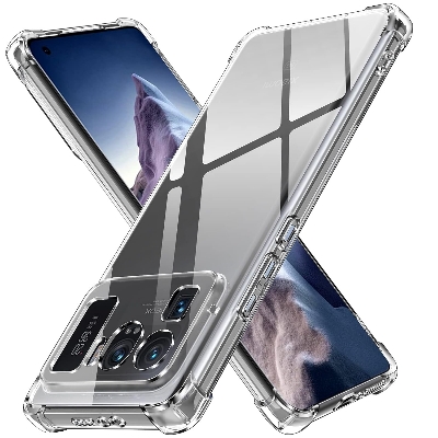 Picture of Case for Xiaomi Mi 11 Ultra, Camera Protection Soft Bumper Transparent Silicon Shockproof Slim Back Cover Case for Xiaomi Mi 11 Ultra/Xiaomi Mi 11Ultra