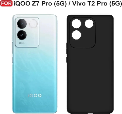 Picture of Silicone Phone case for iQOO Z7 Pro / Vivo T2 Pro 5G / Vivo S17e Liquid Silicon Mobile Back Case Soft Silicone Phone Cover
