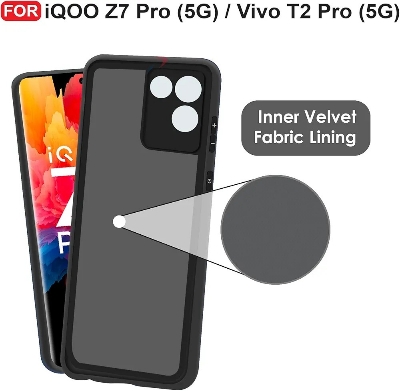 Picture of Silicone Phone case for iQOO Z7 Pro / Vivo T2 Pro 5G / Vivo S17e Liquid Silicon Mobile Back Case Soft Silicone Phone Cover