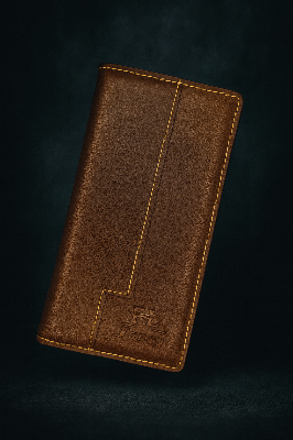 Picture of Long Leather Card Holder Wallet For Men And Women Long Purse High Quality Wallets - Wallet For Men - Money Bag For Men
