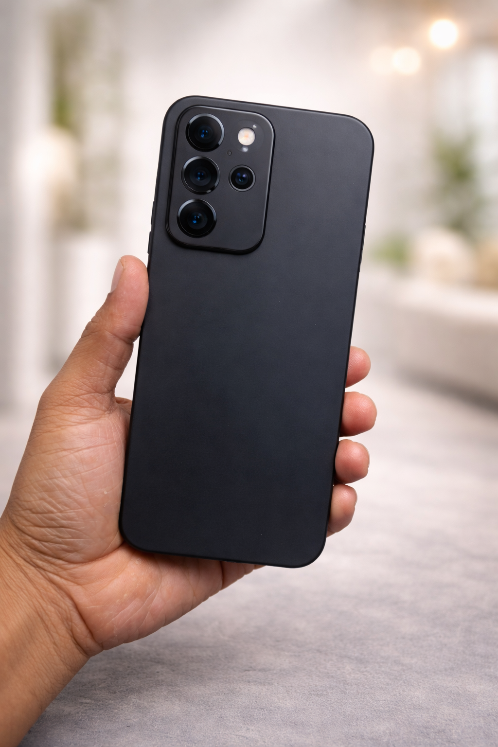 Picture of For Realme C85 Pro Back Cover Heavy Strong Logo Liquid Silicone Soft Gel Rubber Carbon Cases Shockproof Cover Case Realme C85 Pro Phone Back Cove