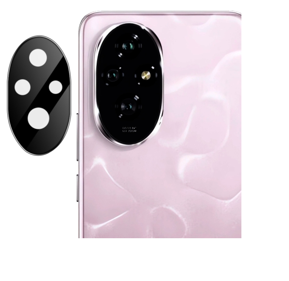 Picture of Honor 200 Shield Latest Generation Curvy Border Glass Membrane HD Tempered Glass Camera Full Lens Protector