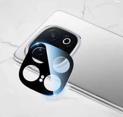 Picture of vivo iQOO 13 Lens Shield Latest Generation Curvy Border Glass Membrane HD Tempered Glass Camera Full Lens Protector