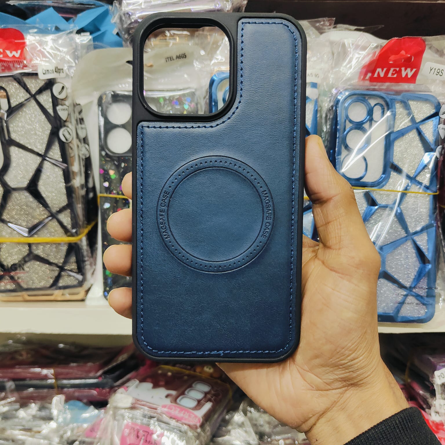 Picture of Luxury quality magnetic leather case for Apple iPhone 13 Pro Max