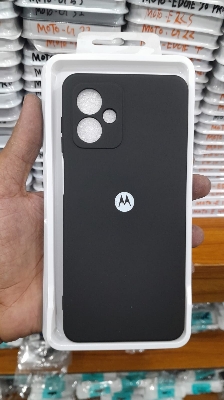 Picture of For Motorola Moto G14 New Generation Luxury Liquid Silicone Designed Soft Gel Rubber Back Case