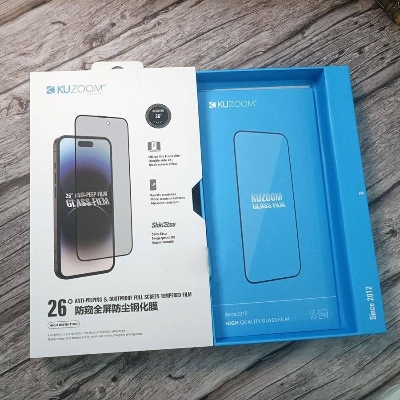 Picture of Kozoom Privacy Tempered Glass Screen Protector For iphone 13 14 15 16 17 Pro Max , 14 15 16 Plus , 16e , 17 Air Series