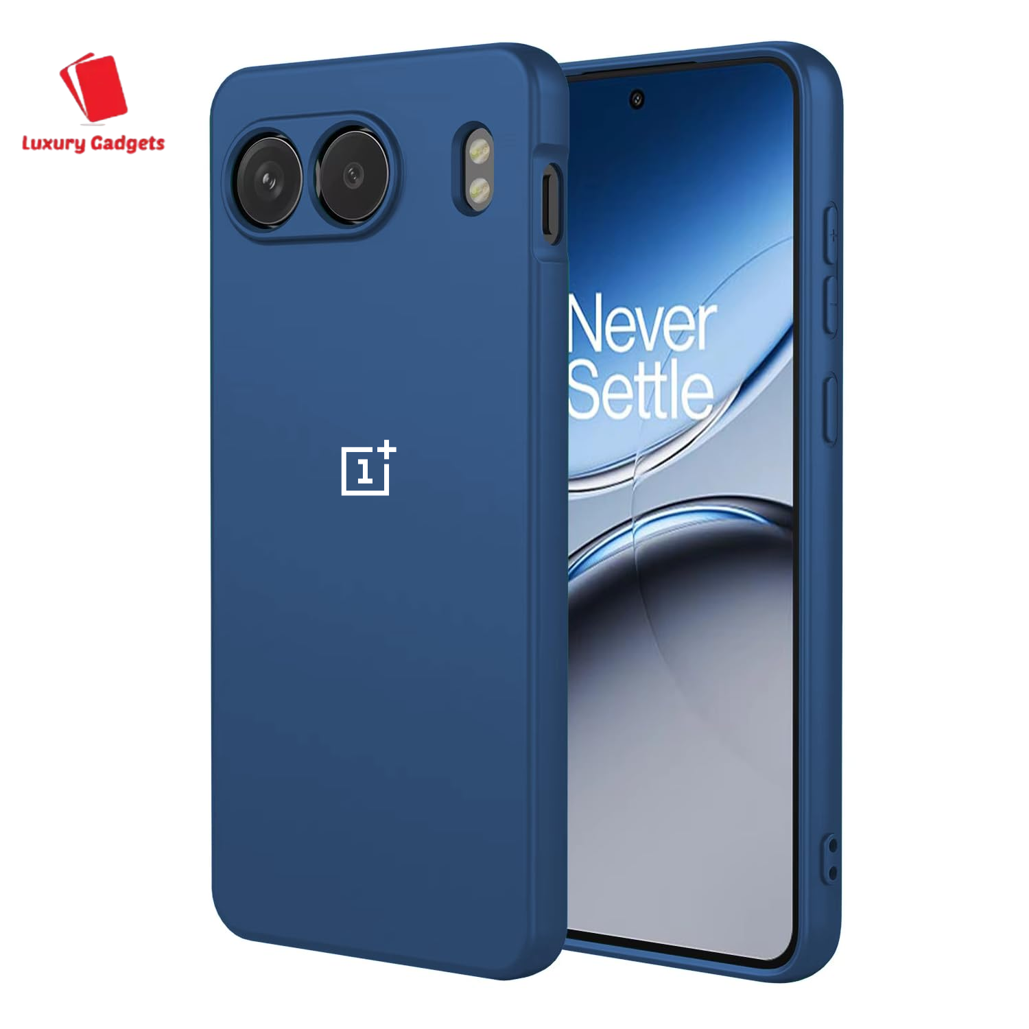 Picture of For OnePlus Nord 4 Luxury Shockproof Camera Protective Liquid Soft Silicone Case Back Cover