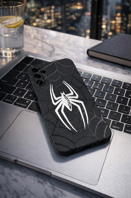 Picture of FOR SAMSUNG GLAXY A15/ A16/ A17/A55/A54/A35 /A05S / A14 /A26   BLACK SPIDER MAN BACKCOVER