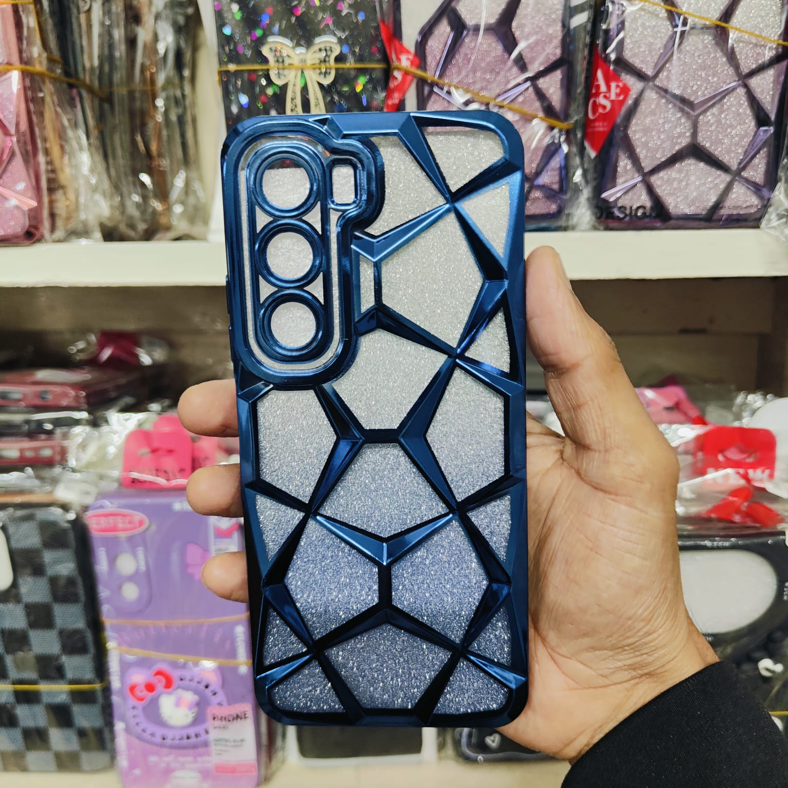 Picture of Ladies Diamond Glitter TPU Cover For Infinix Hot 60 Pro Plus/Infinix Hot 60 Pro/Infinix Hot 60/Infinix Hot 60i