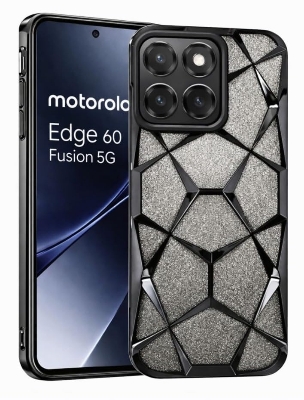 Picture of For Motorola Edge 60 Fusion Cover daimond Shiny Glitter Starry Space Girls Slim Phone Case Clear Soft Back Cove For Motorola Edge 60 Fusion Phone Case