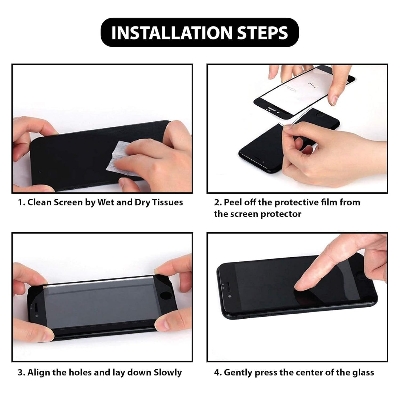 Picture of Tempered Glass Screen Protector Compatible for OnePlus 13s / 13S 5G with Edge to Edge Coverage and Easy Self Installation kit (OnePlus 13s 5G)