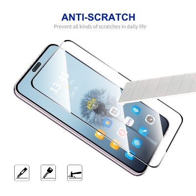 Picture of Screen Protector For Honor X8C Glass Screen Protector Tempered Full Cover Soft Screen Protector
