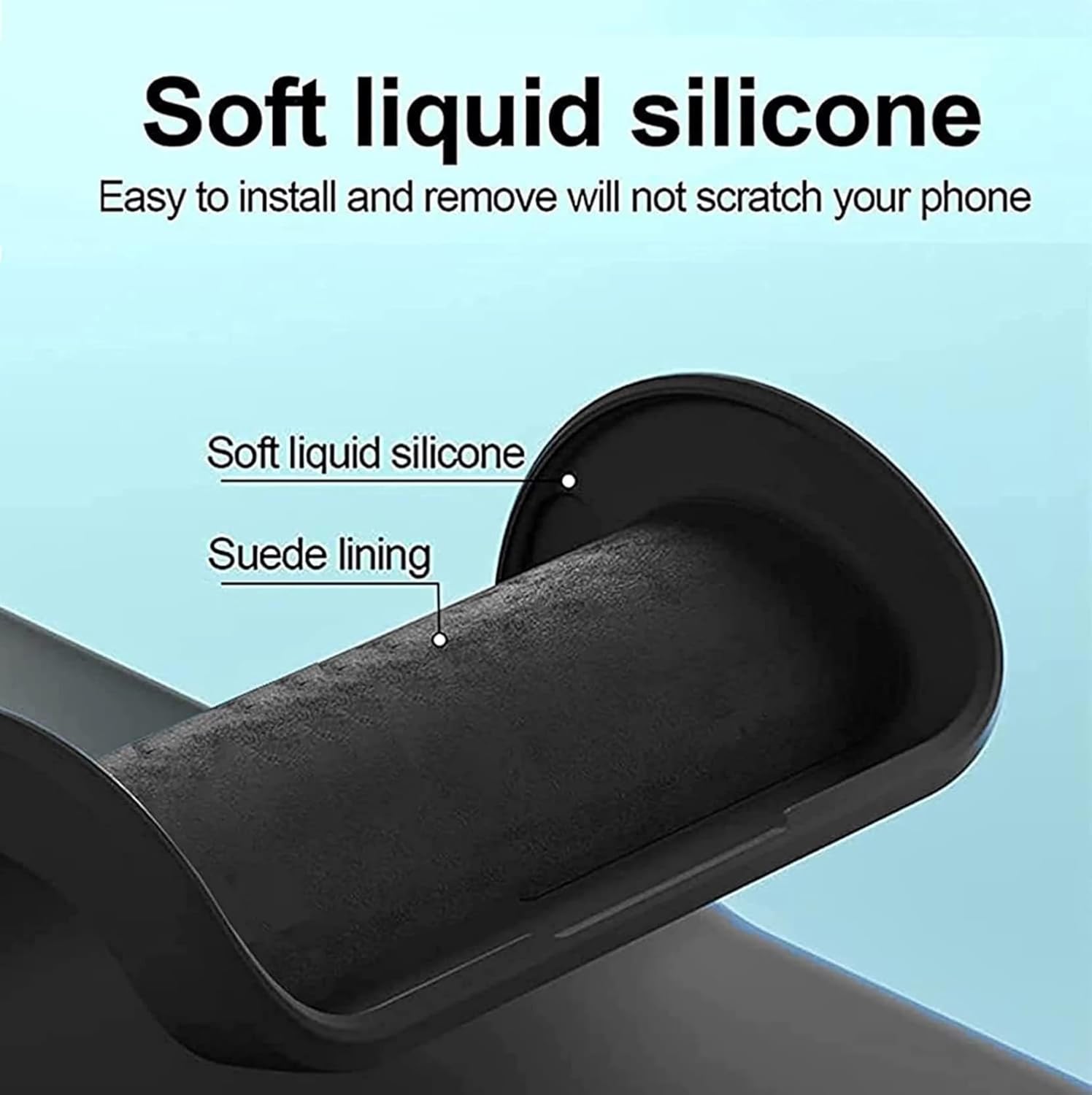 Picture of TheGiftKart Sleek Back Cover Case forXiaomi 14 Civi 5G/Xiaomi Civi 4 Pro  | Slim Fit Protective Design | Ultra Matte Finish | Camera Protection Bump | Soft Silicon Back Cover Case for Xiaomi 14 Civi 5G (Silicone, Black)