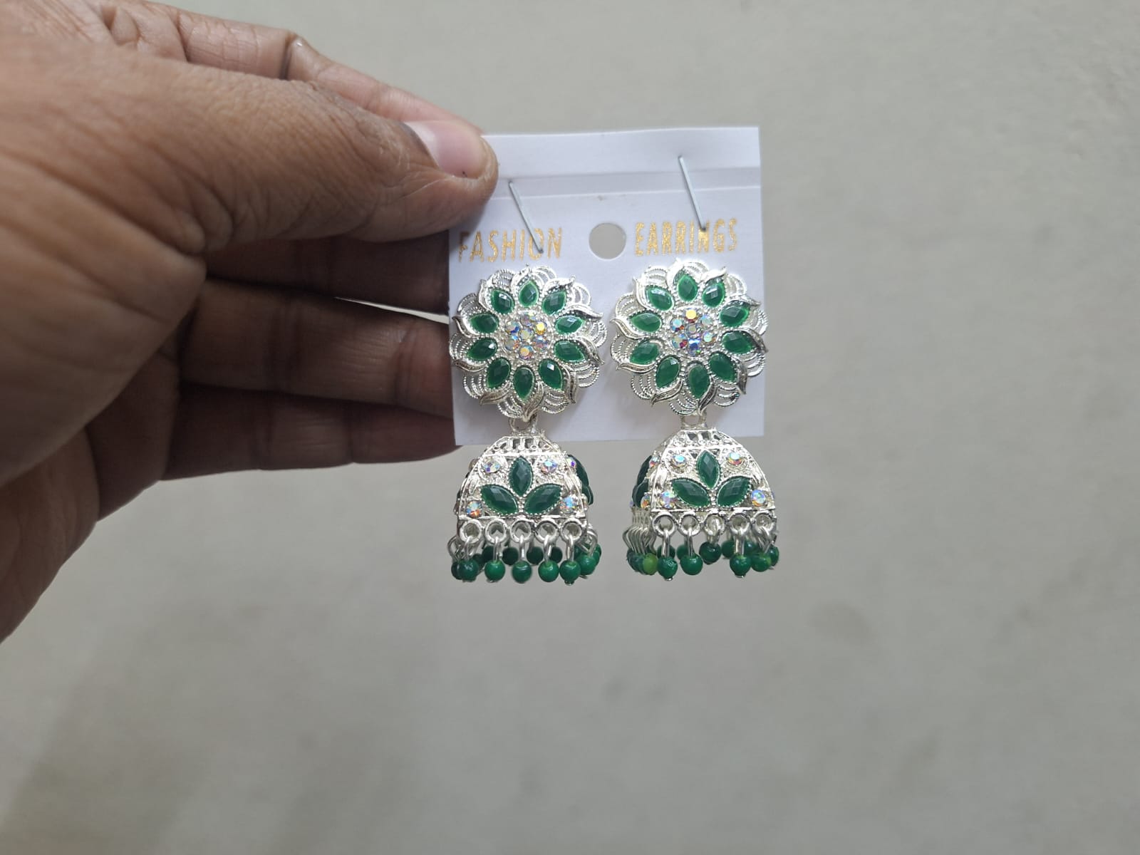 Picture of Earrings Jhumka Earrings Jewellery Ornaments Stud Earrings For Women