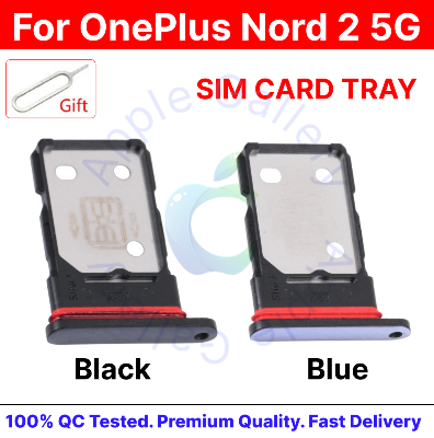 Picture of For Oneplus Nord 2 5G Sim Tray Micro SD Card Slot with Sim Ejector Pin Replacement Parts