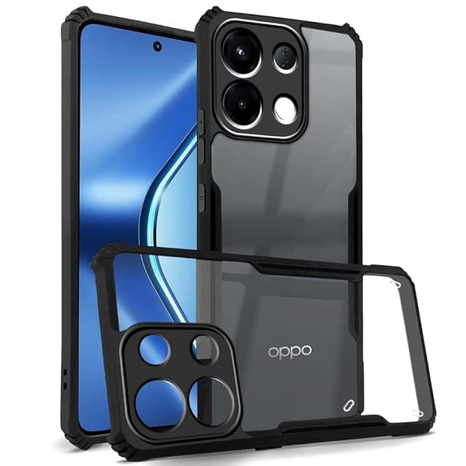 Picture of For Oppo k12s/k13 5g Xundd Protective Airbag Bumper Transparent Back Side Clear Phone Case Back Cover