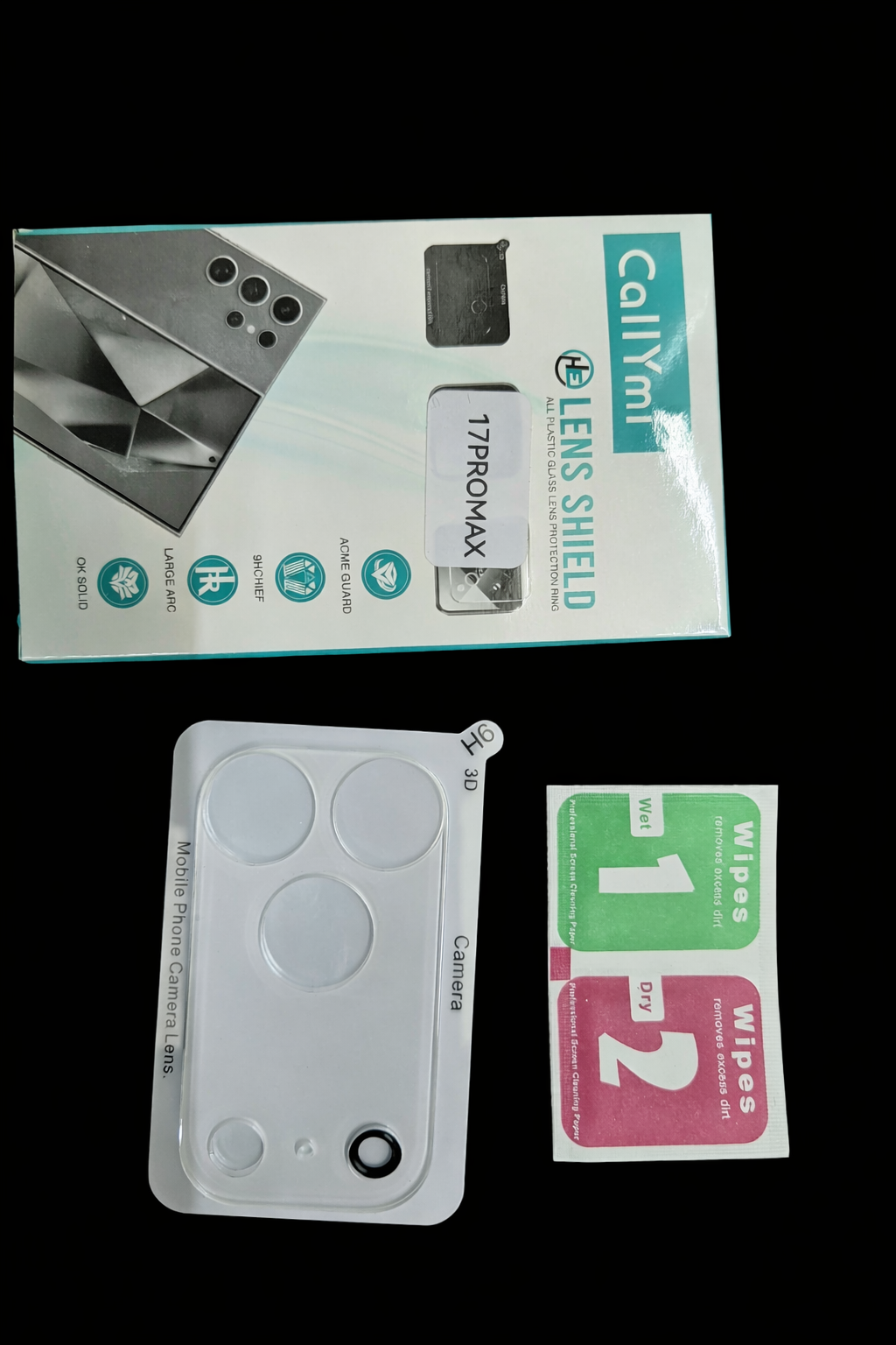 Picture of Premium High Quality Tempered Glass Camera Protector for iPhone 17 pro max/17pro/17Air/16 pro max/15pro/ 14 pro max/14 pro /14 /13 pro max /13 pro /13/12 pro max /12pro /11 pro max /11 pro /11 Transparent glass