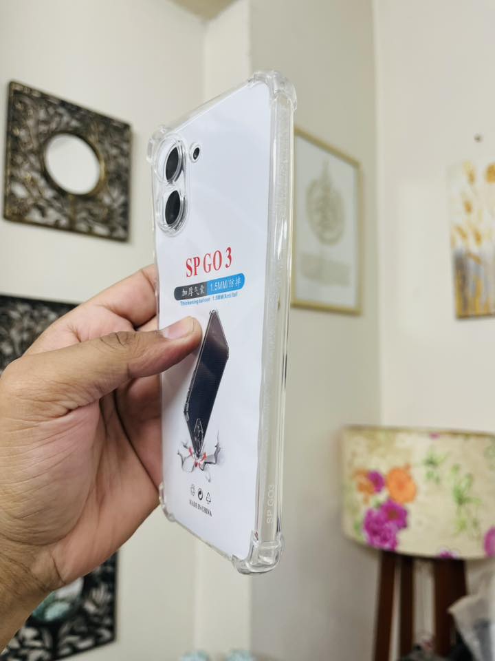 Picture of Tecno Spark Go 3 Back Cover Phone Case KN3 Back Cover Transparent Soft Premium Case KN3 Back Cover
