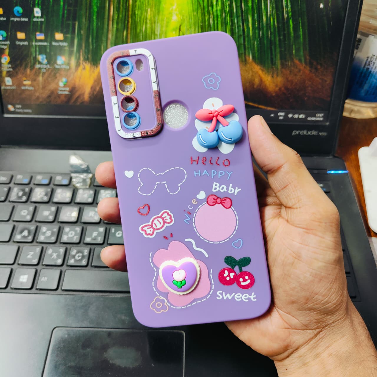 Picture of Xiaomi Redmi Note 8 soft ladies back cover